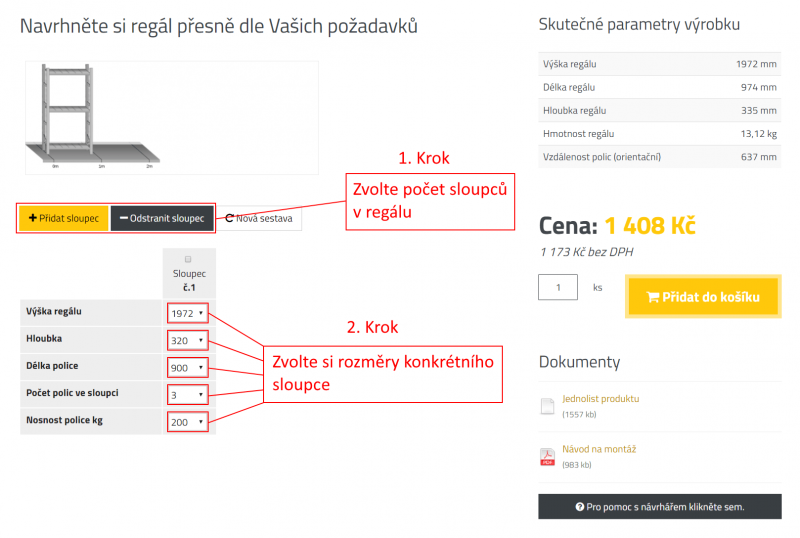 regalsistem navod pre planovac kroky 1 a 2 optimizovany